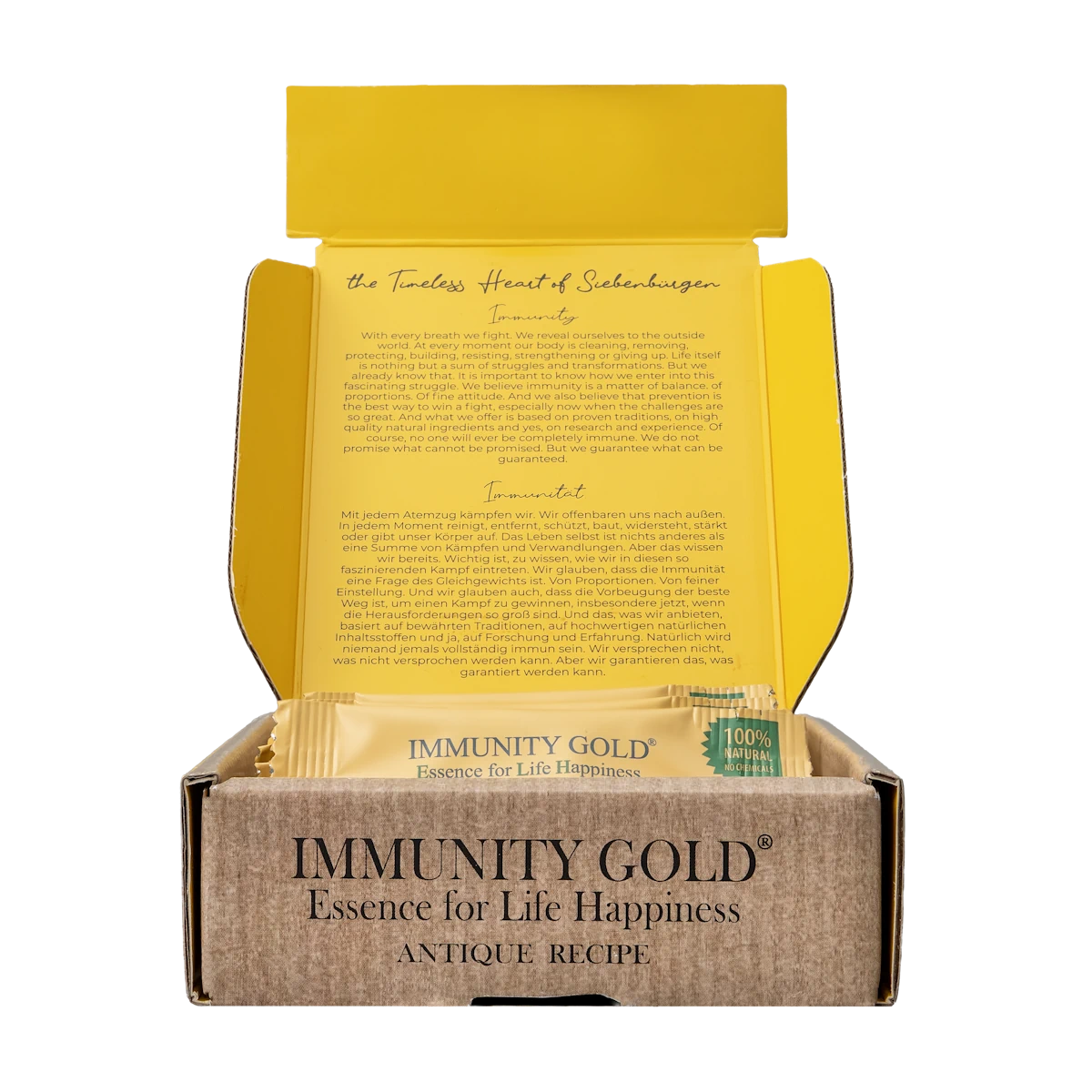 THS Organic Immunity Gold - Produs 100% Natural pentru Întărirea Sistemului Imunitar - imagine 3